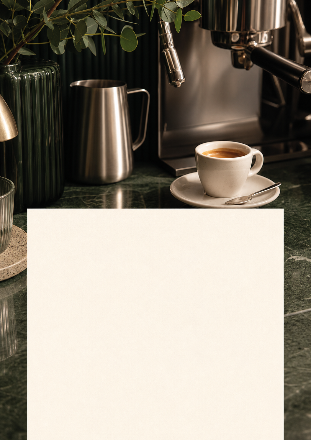 Support QR A6 FidElite pour café